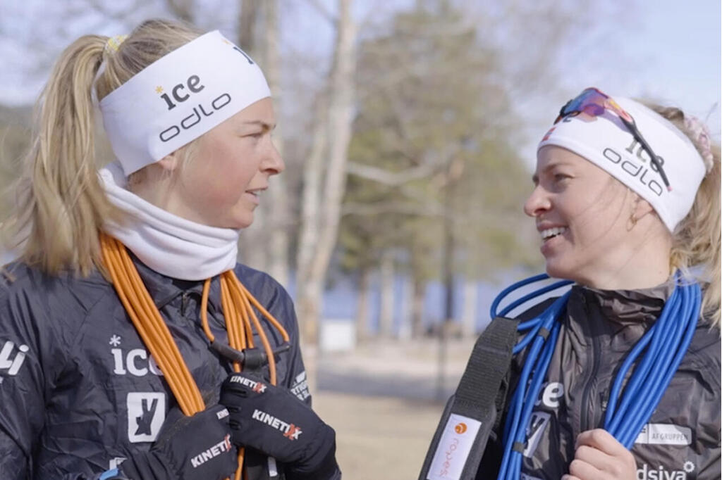 Bli med skiskytterne Tiril Eckhoff og Ingrid Landmark Tandrevold på en god treningsøkt med Ropes Bungee!
